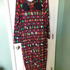 XL NWOT Disney Christmas onesie